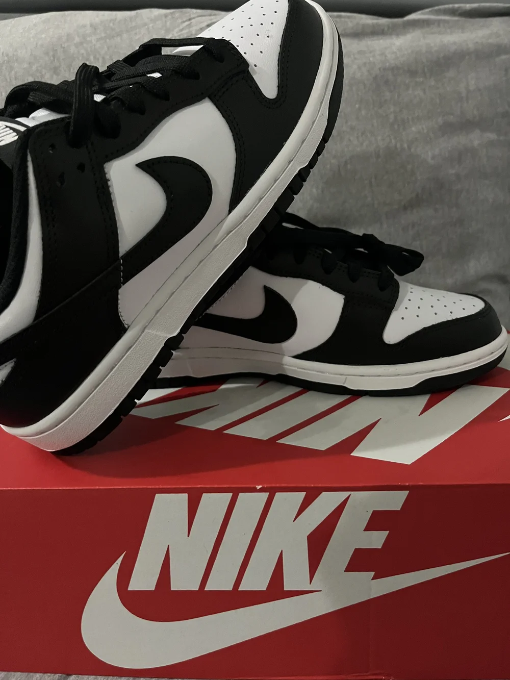 Nike Men’s Black/White Low-Top Sneakers